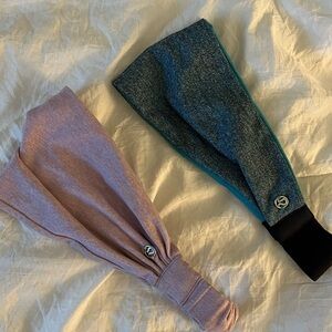 set of two lululemon headbands